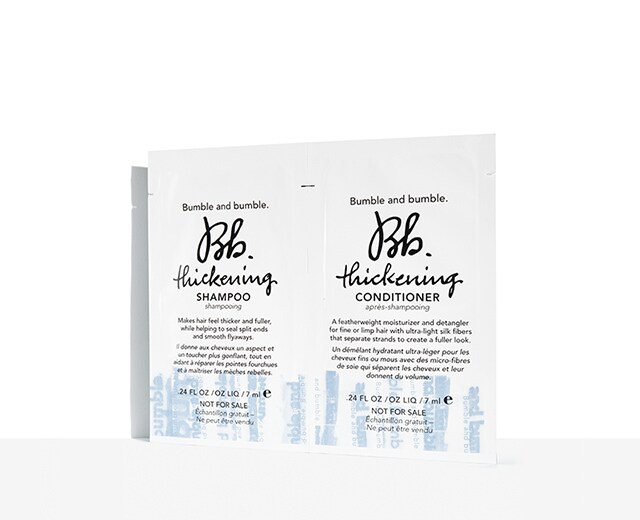 Bb.Thickening Shampoo and Conditioner Packette