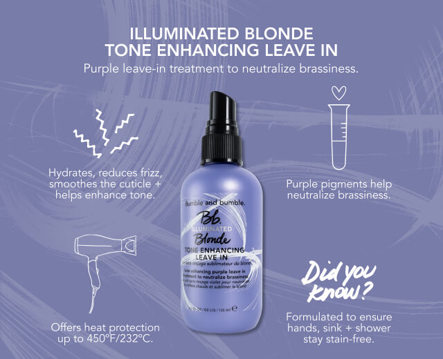 Illuminated Blonde Purple Leave-In Treatment Spray 