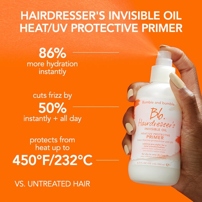 Hairdresser's Invisible Oil Heat/UV Protective Primer