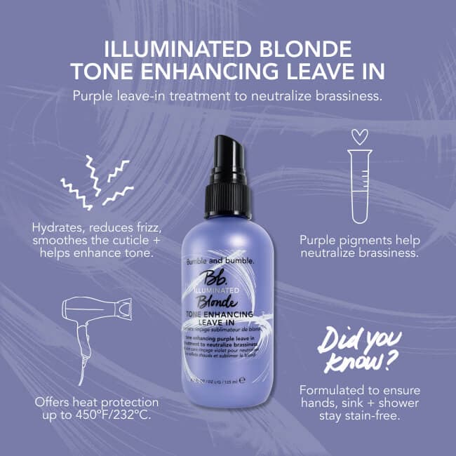Illuminated Blonde Purple Leave-In Treatment Spray 