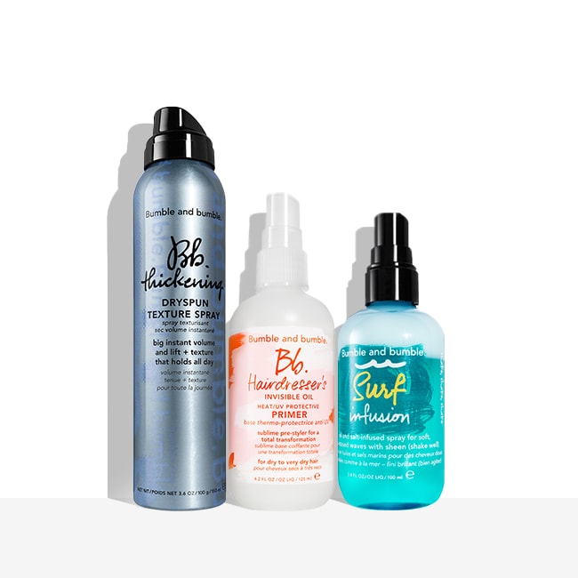 The 'Tousle Me Up' Styling Staples Haircare Kit